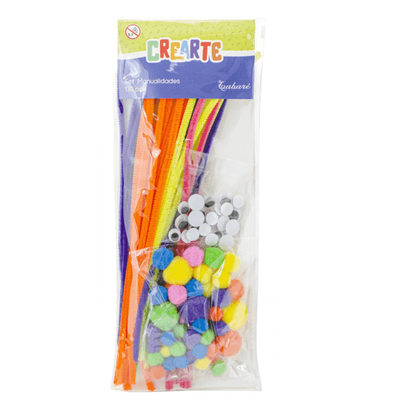 Crearte set 130 pcs