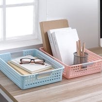 Organizador bandeja de plastico 30*21,5*8,5 cm