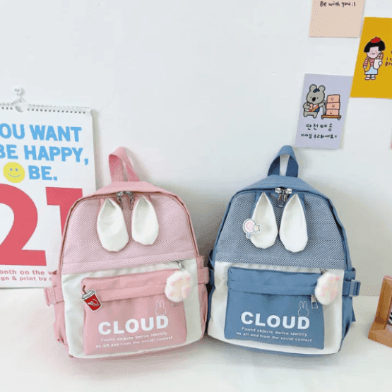 Mochila infantil jardin c/ orejitas