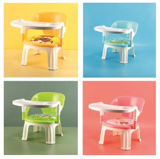 Silla de comer infantil pvc