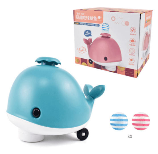 Didactico ballena con musica y pelotita