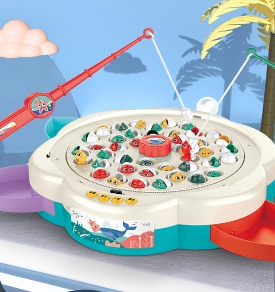 Juego didactico de pesca infantil