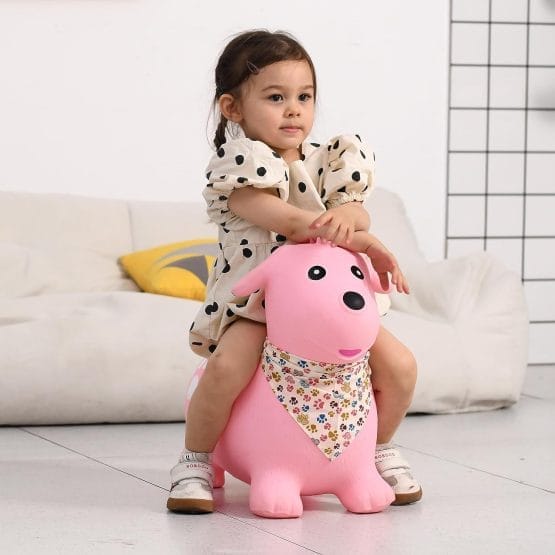 Saltarin inflable perrito hasta 80kg