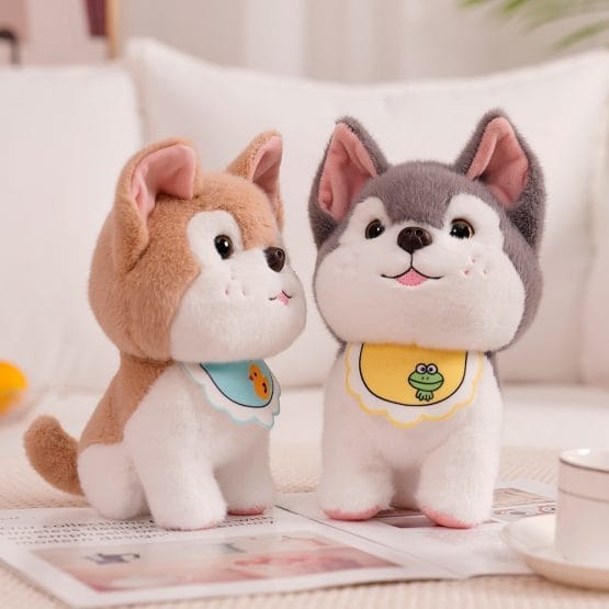 Peluche gatitos y perritos 25cm
