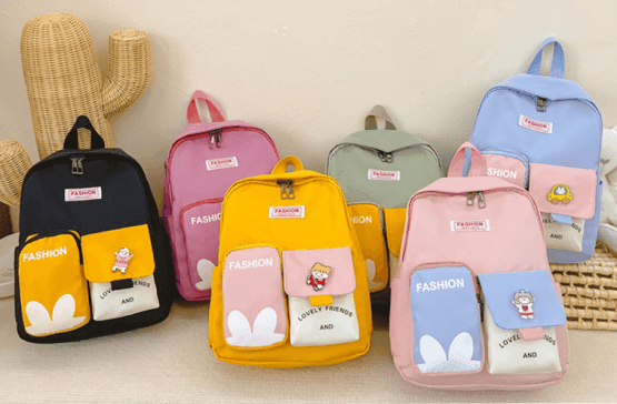 Mochila infantil jardin c/bolsillos
