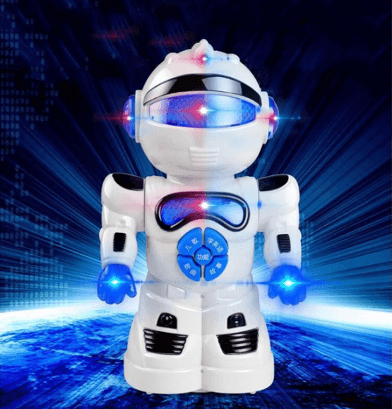 Robot c/ luz sonido y movimiento