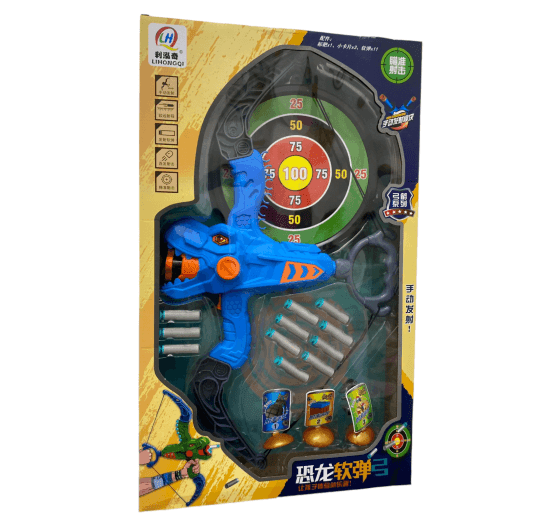 Arco con flecha dinosaurio