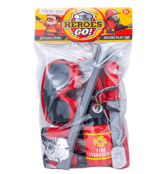 Set de bombero 8 piezas