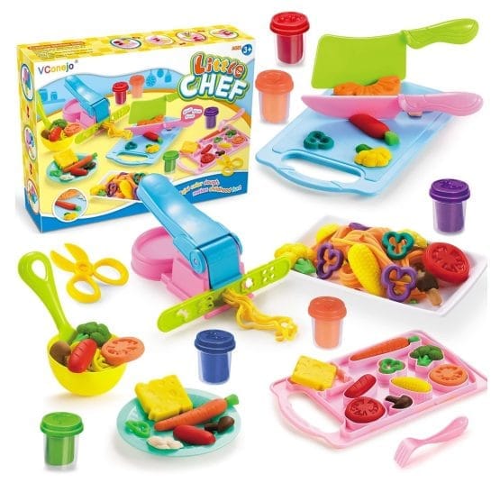 Juego set de masas little chef