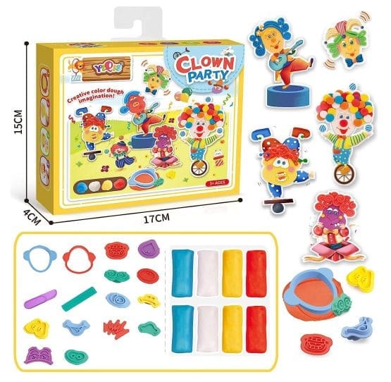 Juego set de masas en caja creativo