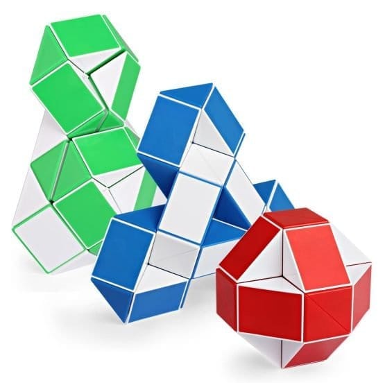 Cubo magico de rubik serpiente