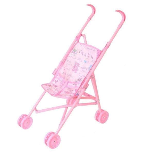 Coche paraguita para muñecas