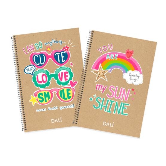 Cuaderno dl a5 sirenas y frases 70hjs