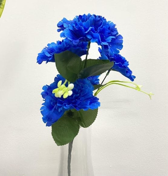 Ramo de clavel c/ foll plastico x5