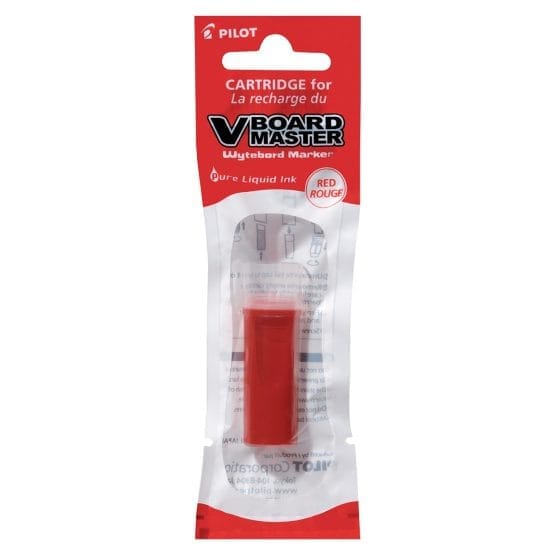 Repuesto pilot para marcador pizarra rojo