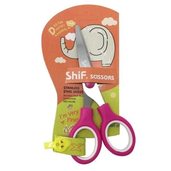 Tijera punta roma 13cm en carton