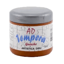 Tempera 200ml artistica marron