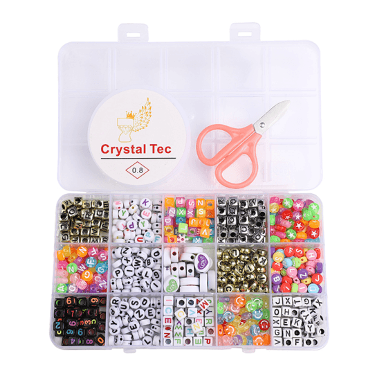 Set p/ armar pulseras 15 divisiones