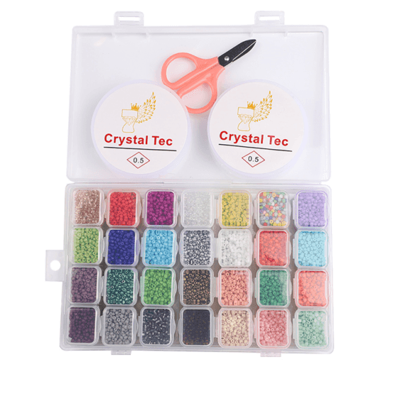 Set p/ armar pulseras 28 divisiones