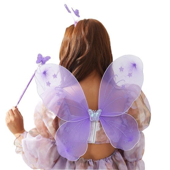 Alitas mariposa en bolsa