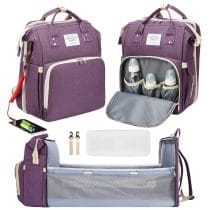 Mochila maternal con cambiador