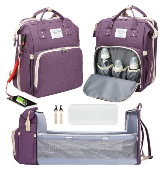 Mochila maternal con cambiador