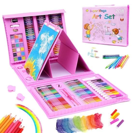 Set de utiles escolares 208 piezas