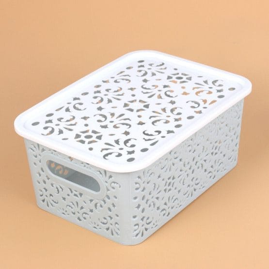 Caja organizadora grande c/ tapa