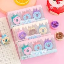 Set de gomas de borrar donitas