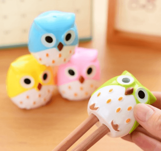 Sacapuntas buho doble