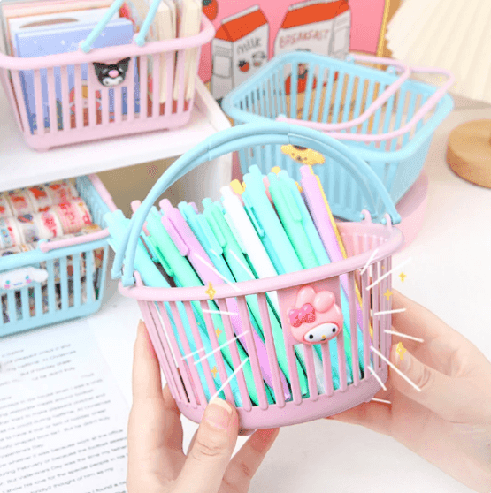 Canastos portalapices plasticos