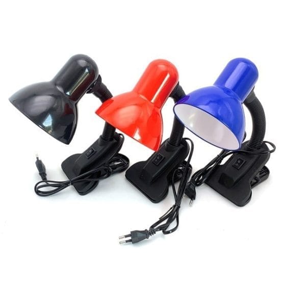 Lámpara pinza en caja