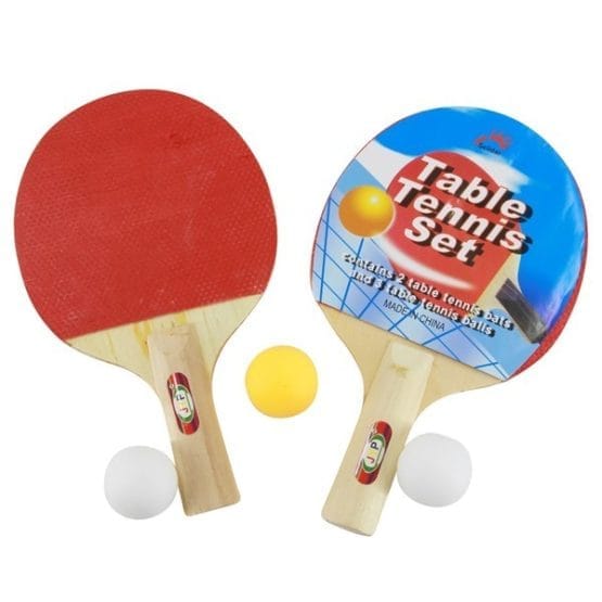 Pelotas ping pong con 3 pelotitas