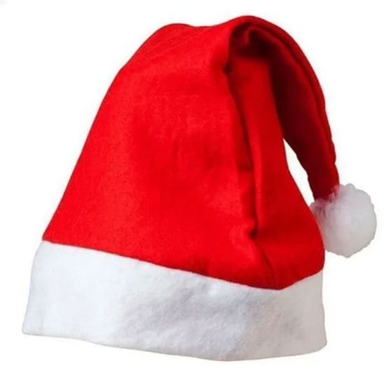 Gorro papa noel fieltro
