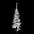 Árbol navideño blanco 120cm
