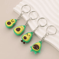 Llavero aguacate macizo