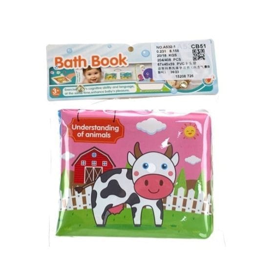 Libro para bebé pvc en bolsa