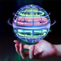 Mini ovni esférico con luz recargable