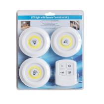 Luces portátiles adhesivas con control x3