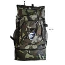Mochila diseño militar 80cm