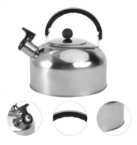 Caldera acero inoxidable 3 litros