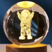 Lámpara veladora astronauta