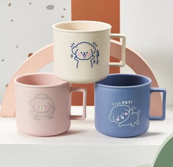 Taza con diseño de perrito