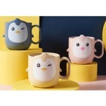 Taza c/diseño pinguino