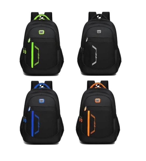 Mochila negra sport