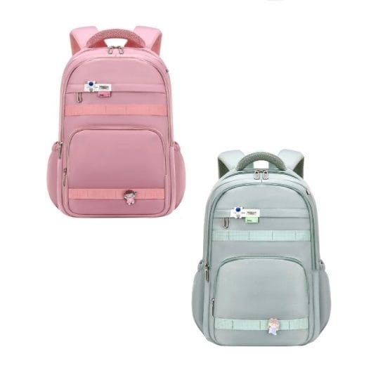 Mochila rosa/lila pastel