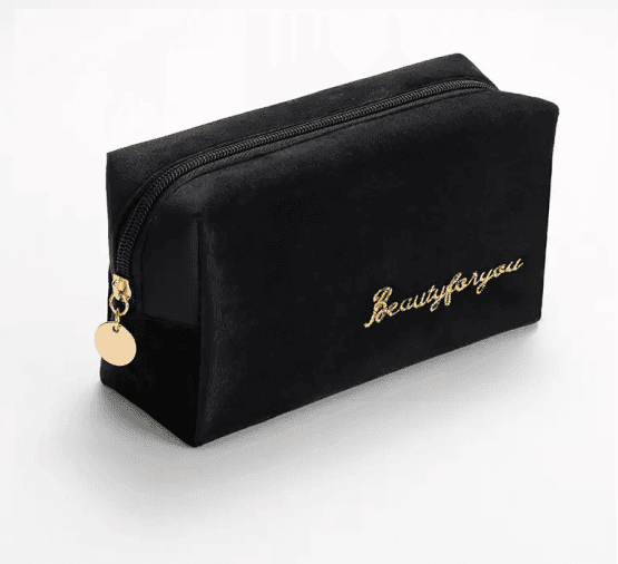 Neceser rectangular chico negro