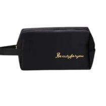 Neceser rectangular grande negro