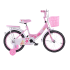 Bicicleta niña rosa con canasto r12