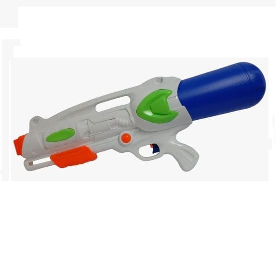 Pistola de agua blanca